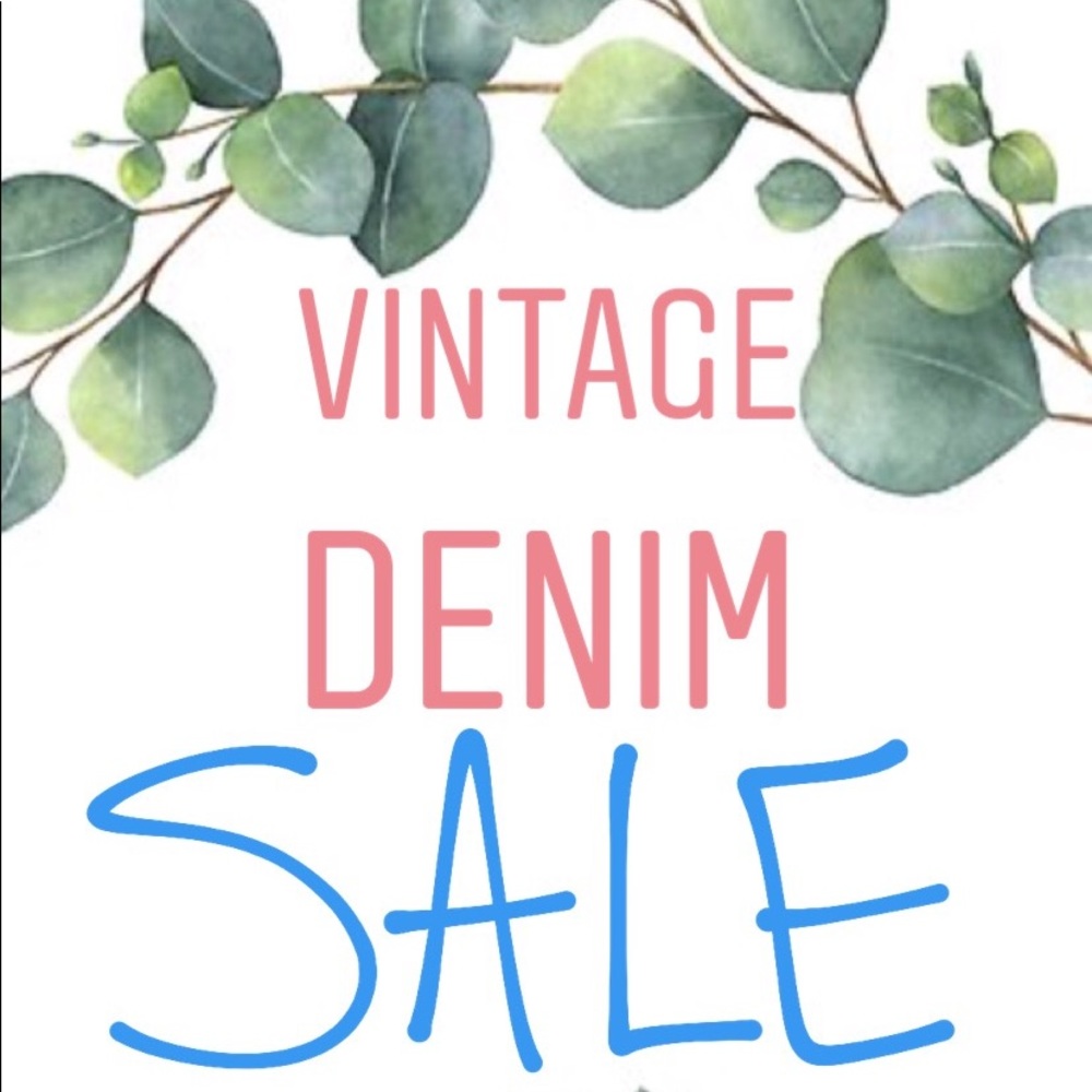❗️❗️SALE ON ALL VINTAGE DENIM❗️❗️